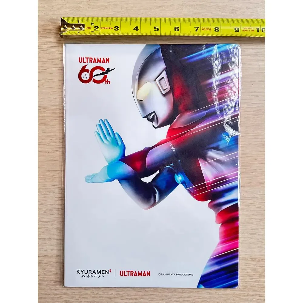 Rare Ultraman x Kyuramen 60th Anniversary Folder